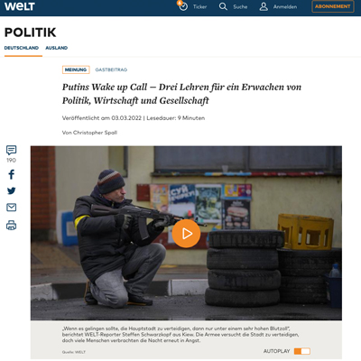 WELT_Wake up call WELT_Wake up call